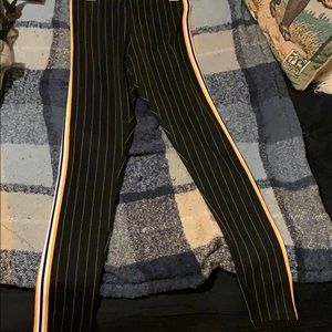 Baseball pants leggings